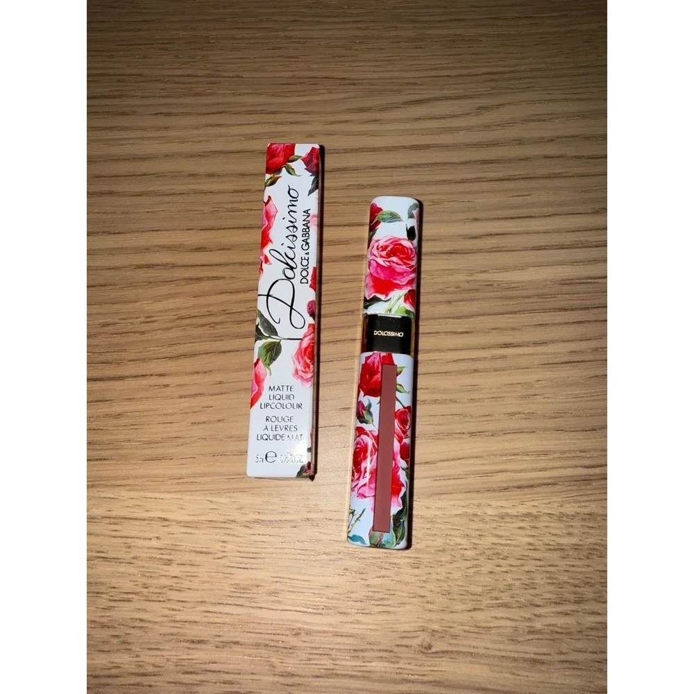 NIB Dolce & Gabbana Matte Liquid Lipcolour - Caramel